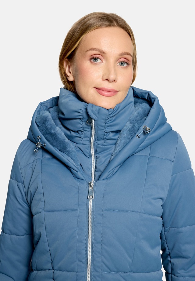 Cartoon Steppjacke »Damen mit Kapuze« mit Kapuze
