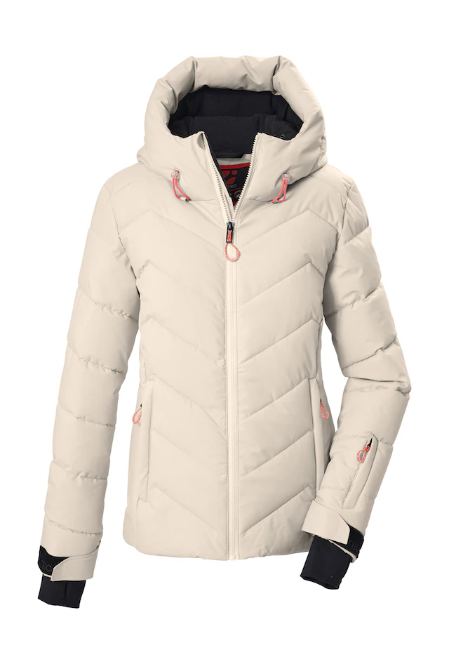 Killtec Skijacke »KSW 109 WMN SKI QLTD JCKT« Winddichte, wasserabweisende Damen Skijacke mit Schneefang