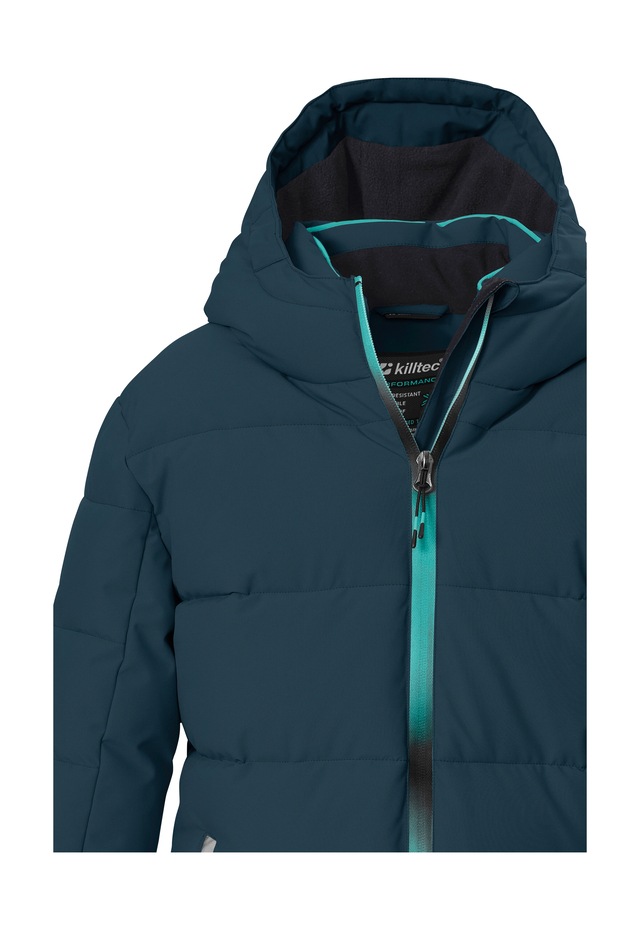 Killtec Skijacke »KSW 203 BYS SKI JCKT« Winddichte, wasserabweisende Kinder-Ski-Steppjacke mit Schneefang