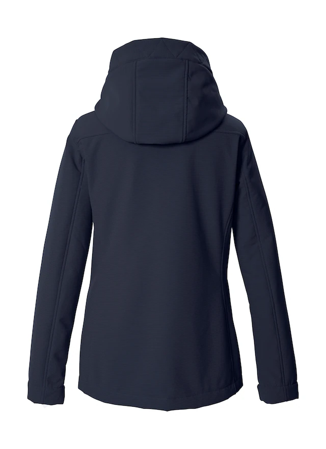 G.I.G.A. DX by killtec Softshelljacke »GW 59 WMN SFTSHLL JCKT« Winddichte, wasserabweisende Damenjacke mit Teddy-Fleecefutter