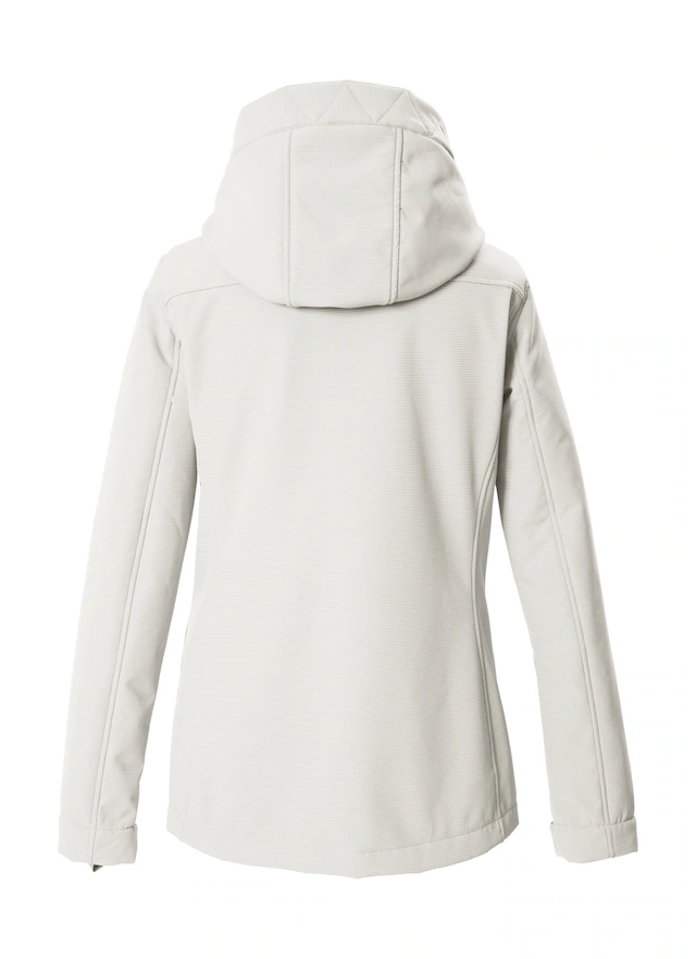 G.I.G.A. DX by killtec Softshelljacke »GW 59 WMN SFTSHLL JCKT« Winddichte, wasserabweisende Damenjacke mit Teddy-Fleecefutter