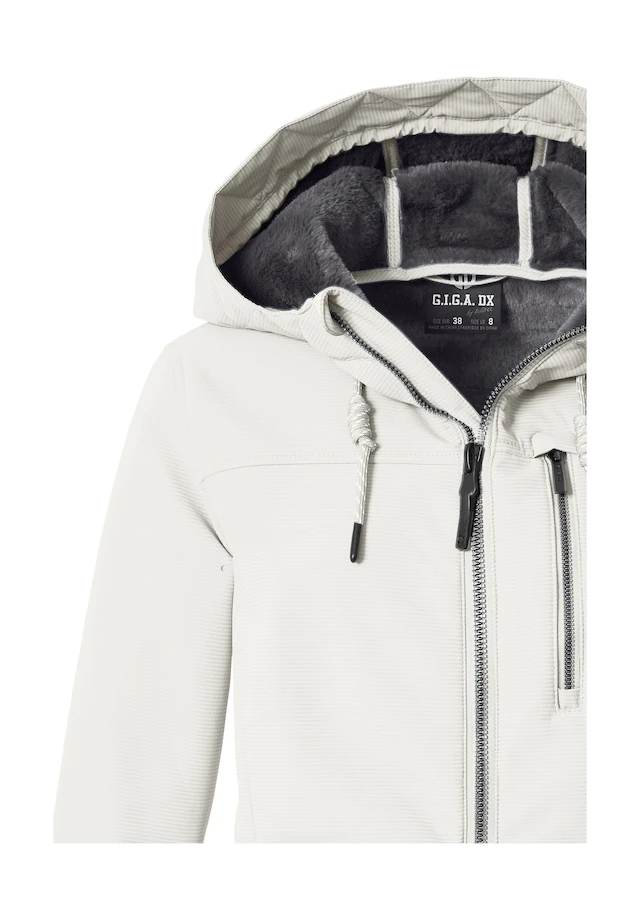 G.I.G.A. DX by killtec Softshelljacke »GW 59 WMN SFTSHLL JCKT« Winddichte, wasserabweisende Damenjacke mit Teddy-Fleecefutter