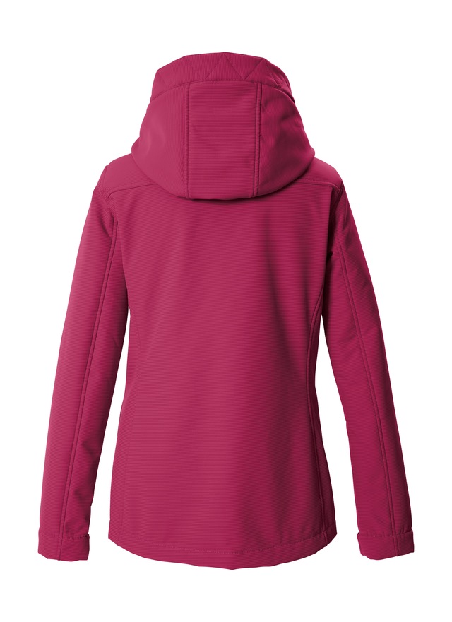 G.I.G.A. DX by killtec Softshelljacke »GW 59 WMN SFTSHLL JCKT« Winddichte, wasserabweisende Damenjacke mit Teddy-Fleecefutter