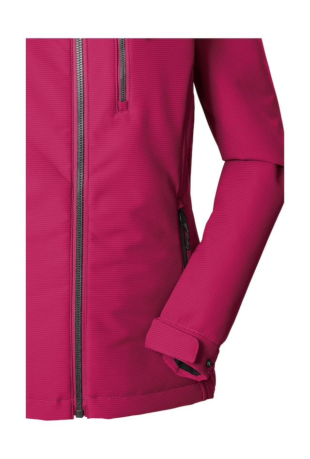 G.I.G.A. DX by killtec Softshelljacke »GW 59 WMN SFTSHLL JCKT« Winddichte, wasserabweisende Damenjacke mit Teddy-Fleecefutter