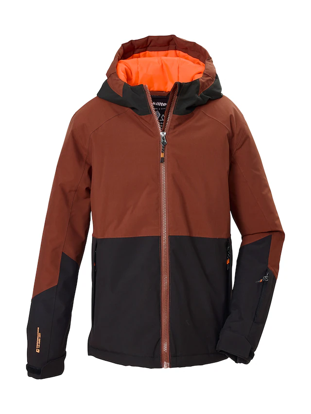 Killtec Skijacke »KSW 205 BYS SKI JCKT« Zweifarbige, wasserdichte, atmungsaktive Skijacke mit Extras