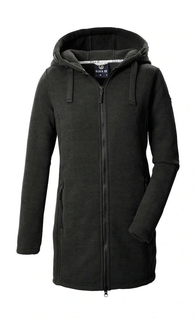G.I.G.A. DX by killtec Fleecejacke »GW 44 WMN KNTFLC PRK« Leichter Damen Strickfleeceparka, warm, 2-Wege-Reißverschluss