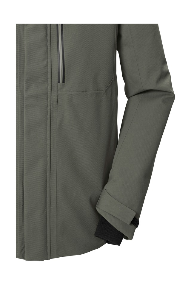 Killtec Funktionsjacke »KOW 42 MN JCKT« Wasserdicht, atmungsaktiv, abnehmbare Kapuze, viele Taschen