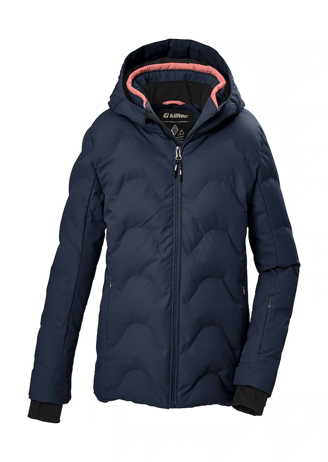 Killtec Skijacke »KSW 194 GRLS SKI JCKT« Winddichte, wasserabweisende Kinder-Ski-Steppjacke