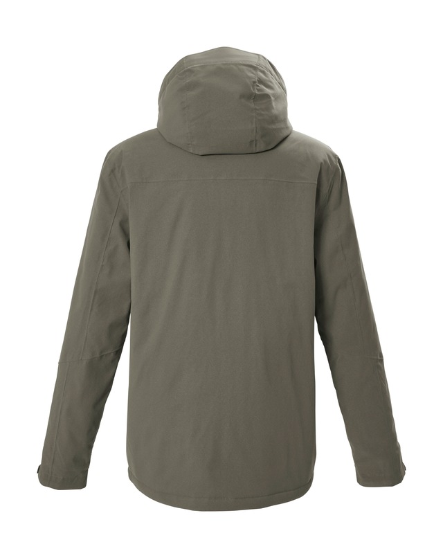 Killtec Funktionsjacke »KOW 2 KG MN JCKT« Wind- und wasserdichte Funktionsjacke mit abnehmbarer Kapuze
