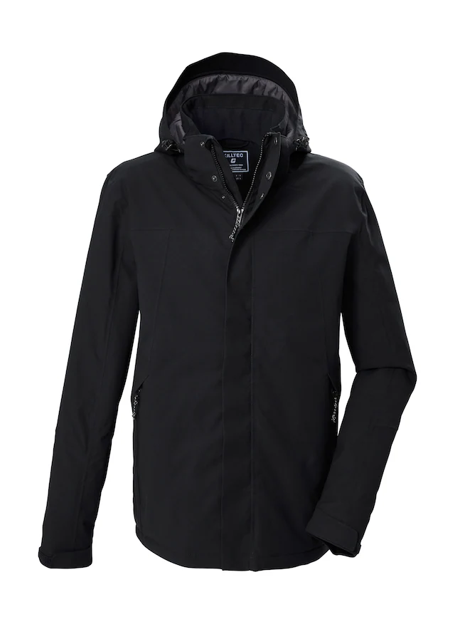 Killtec Funktionsjacke »KOW 2 KG MN JCKT« Wind- und wasserdichte Funktionsjacke mit abnehmbarer Kapuze