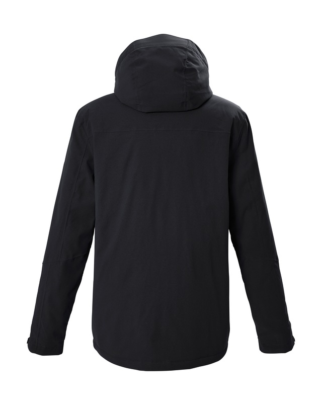 Killtec Funktionsjacke »KOW 2 KG MN JCKT« Wind- und wasserdichte Funktionsjacke mit abnehmbarer Kapuze
