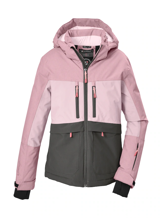Killtec Funktionsjacke »KOW 160 GRLS JCKT« Wind- und wasserdicht, reflektierend, abnehmbare Kapuze