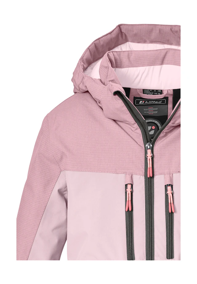 Killtec Funktionsjacke »KOW 160 GRLS JCKT« Wind- und wasserdicht, reflektierend, abnehmbare Kapuze
