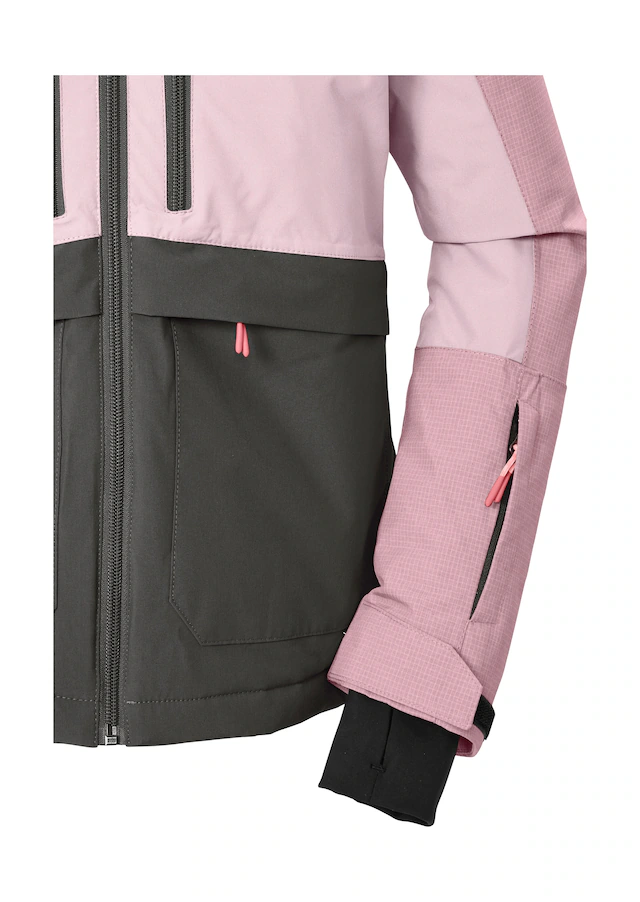 Killtec Funktionsjacke »KOW 160 GRLS JCKT« Wind- und wasserdicht, reflektierend, abnehmbare Kapuze