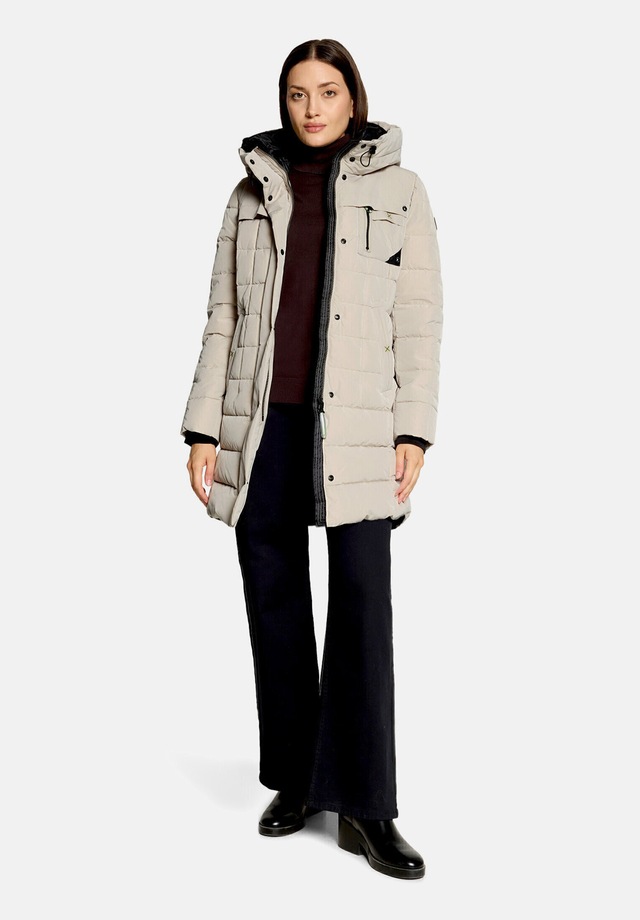 Amber & June Winterjacke »Damen mit Kapuze« mit Kapuze