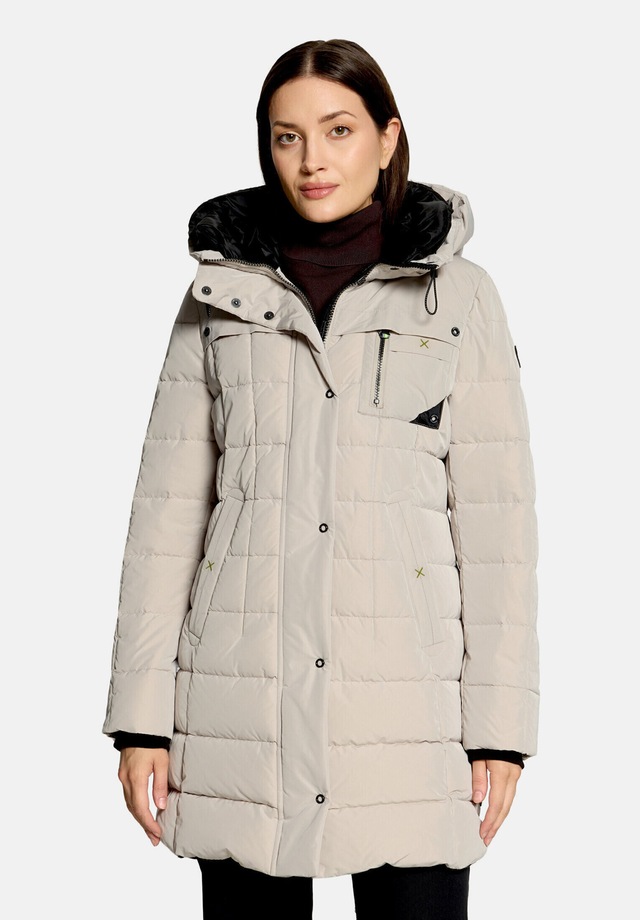 Amber & June Winterjacke »Damen mit Kapuze« mit Kapuze