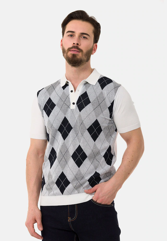 Cipo & Baxx T-Shirt »CT753« gerade geschnitten