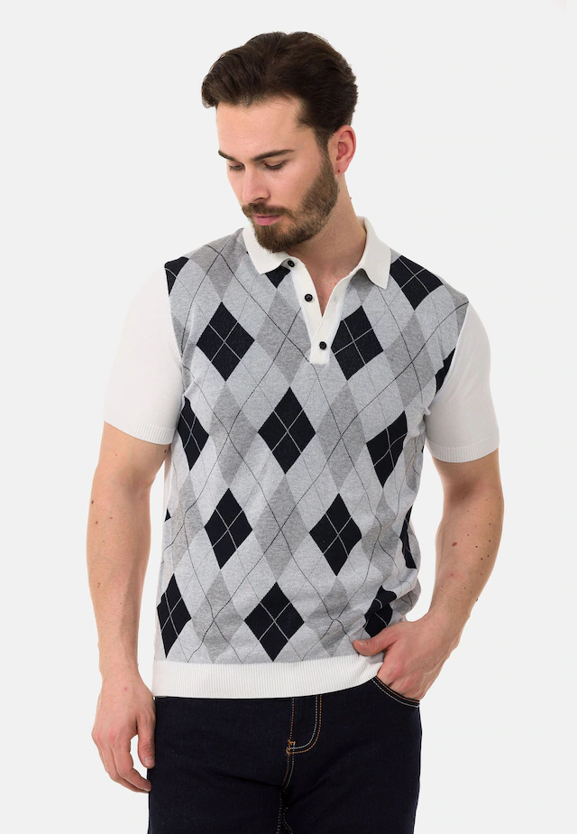 Cipo & Baxx T-Shirt »CT753« gerade geschnitten