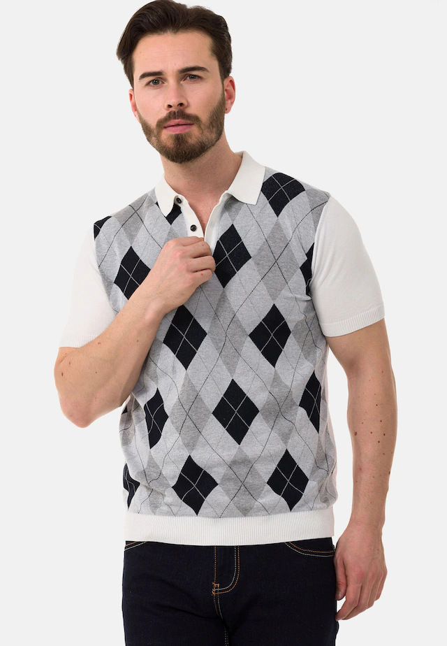 Cipo & Baxx T-Shirt »CT753« gerade geschnitten