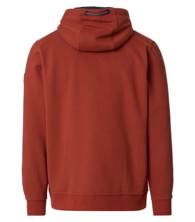 CASAMODA Kapuzensweatjacke »CASAMODA Sweatjacke mit Kapuze uni«