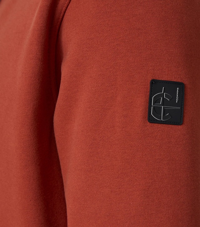 CASAMODA Kapuzensweatjacke »CASAMODA Sweatjacke mit Kapuze uni«