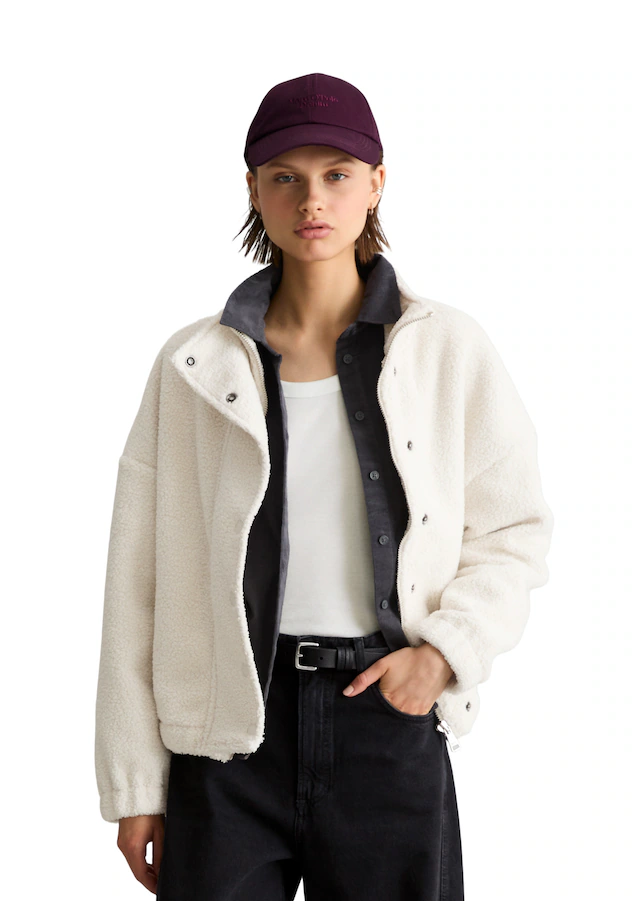 Marc O'Polo DENIM Sweatjacke »aus recyceltem Polyester«