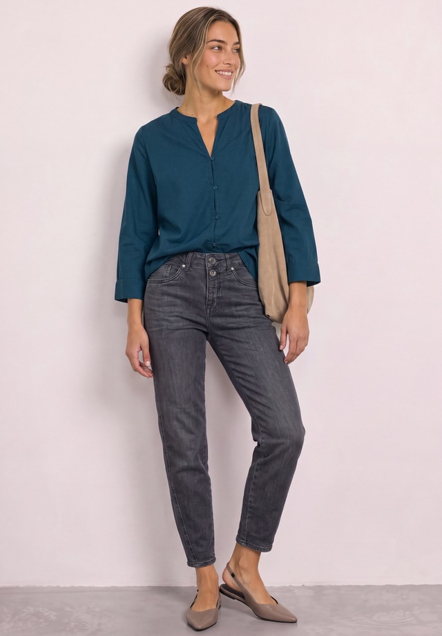 STREET ONE Shirtbluse mit 3/4 Ärmeln