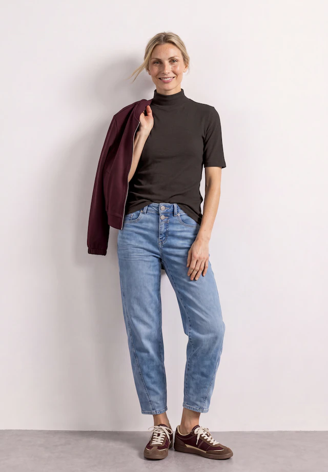 STREET ONE T-Shirt im soften Baumwoll-Mix
