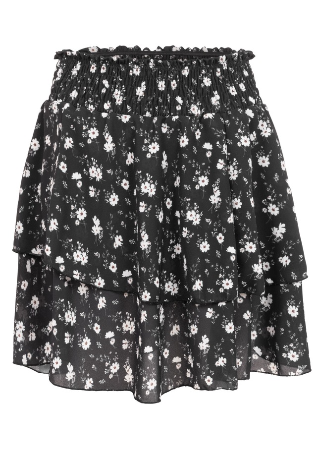 CLOUD 5IVE Midirock »CLOUD 5IVE Tiered Mini Skirt« 1