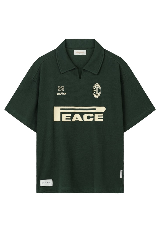 Another Cotton Lab Poloshirt »Another Cotton Lab Peace Waffle Polo« 1