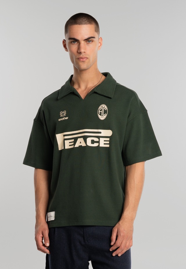 Another Cotton Lab Poloshirt »Another Cotton Lab Peace Waffle Polo« 1