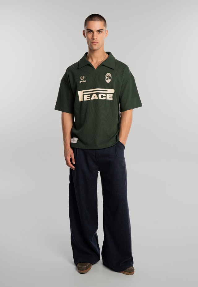 Another Cotton Lab Poloshirt »Another Cotton Lab Peace Waffle Polo« 1