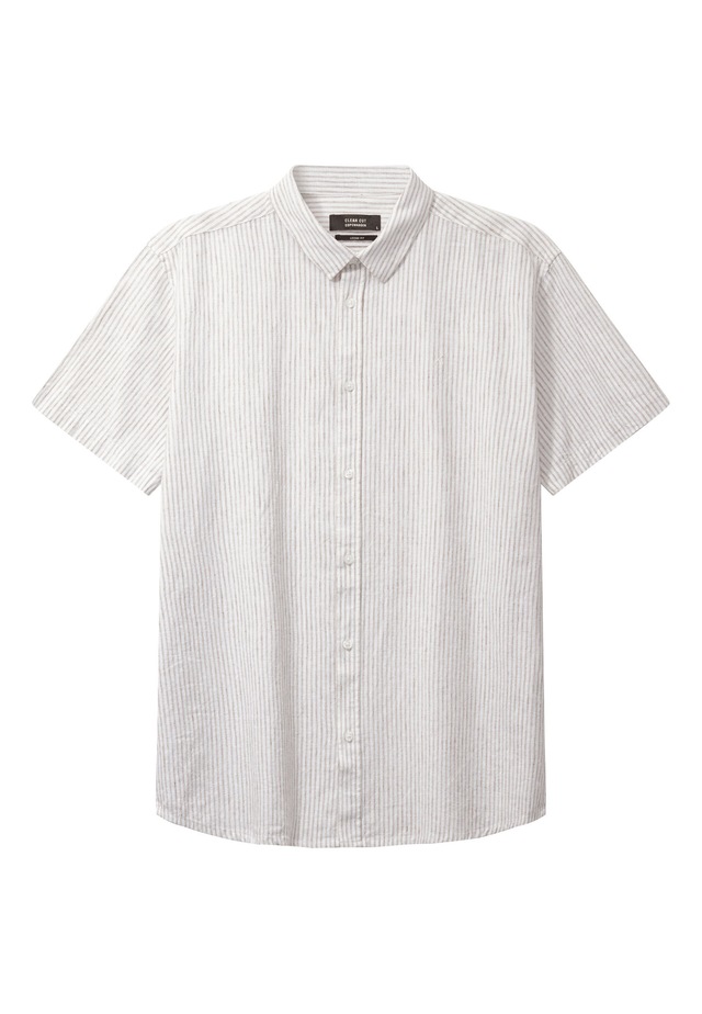 Clean Cut Copenhagen Langarmhemd »Clean Cut Copenhagen Luca Striped S/S Shirt« 1