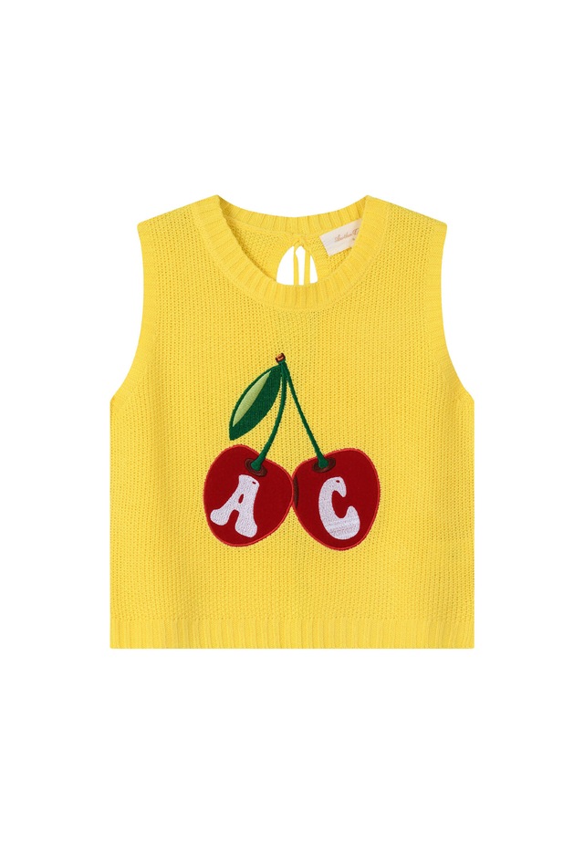 Another Cotton Lab Strickweste »Another Cotton Lab Cherry WMN Knit Vest«