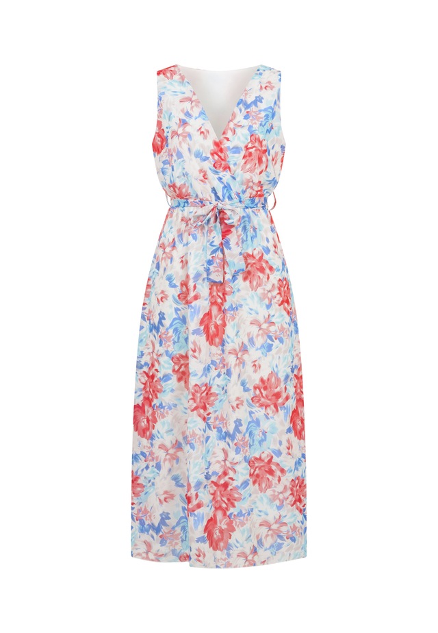 CLOUD 5IVE A-Linien-Kleid »CLOUD 5IVE Maxi Chiffon Dress« 1 tlg.