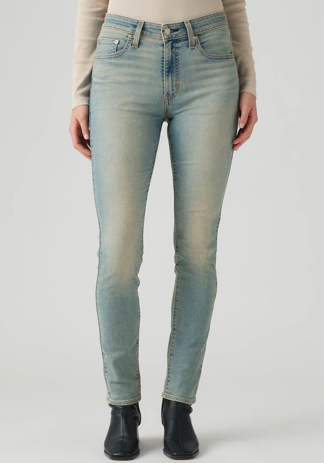 Profile Skinny-fit-Jeans mit hohem Bund