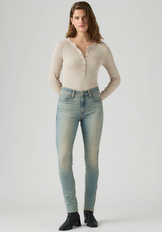 Profile Skinny-fit-Jeans mit hohem Bund