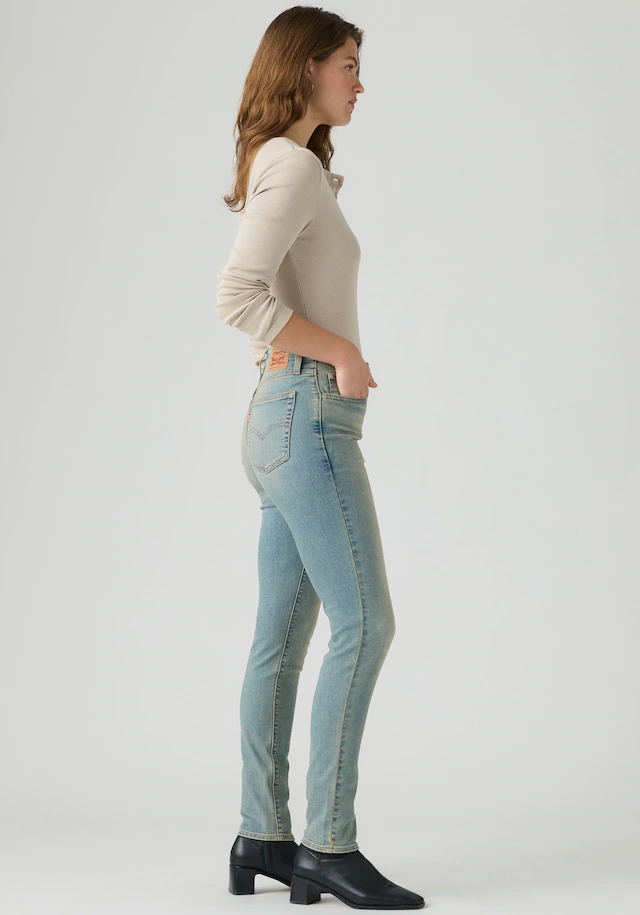 Profile Skinny-fit-Jeans mit hohem Bund