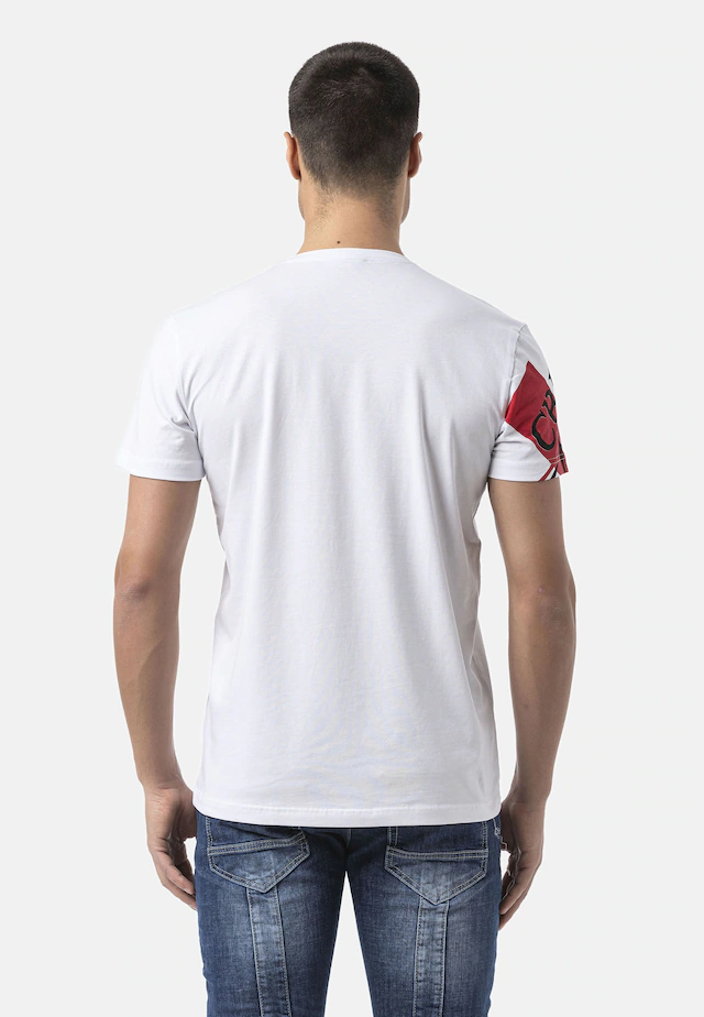 Cipo & Baxx T-Shirt »CT796« Rundhalsausschnitt