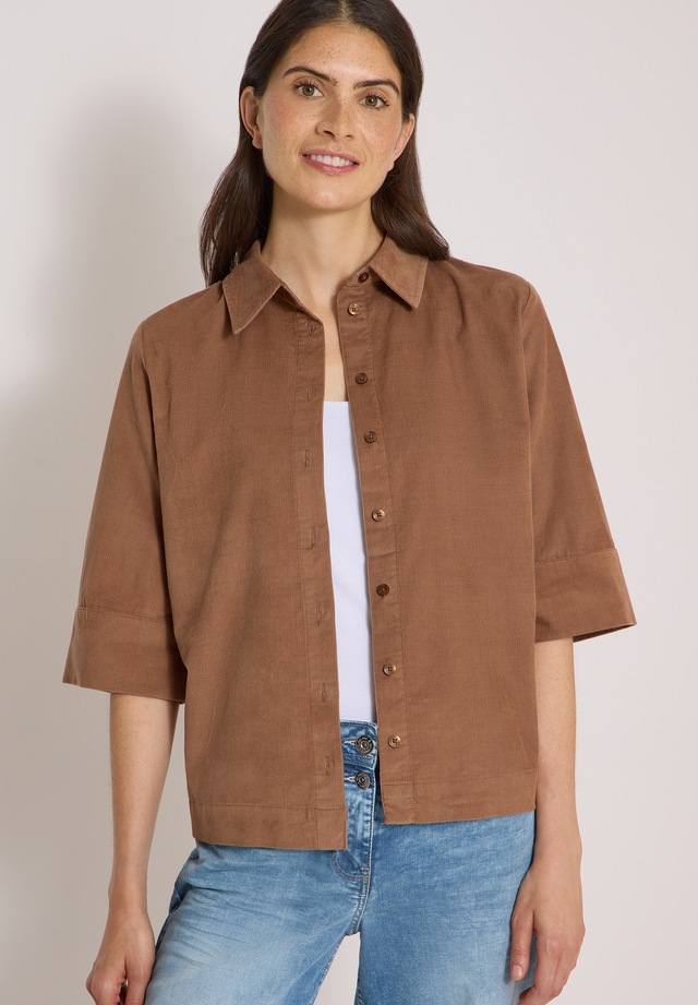 Cecil Hemdbluse in Unifarbe