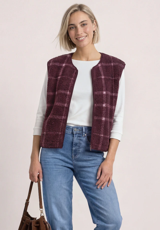 STREET ONE Cardigan mit Rundhalsausschnitt