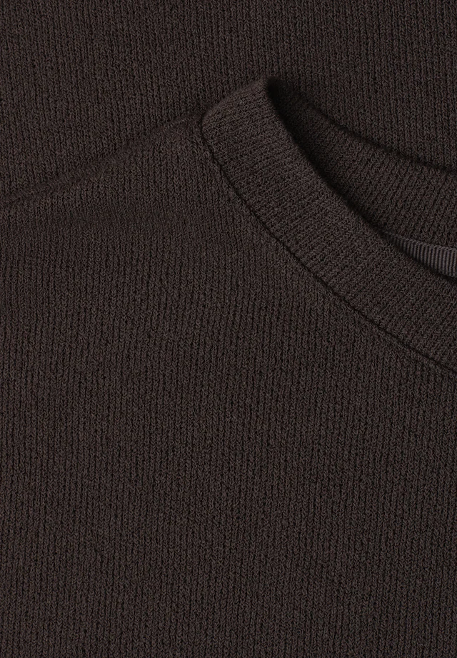 STREET ONE 3/4 Arm-Pullover 374-Arm-Shirt in Strick-Optik
