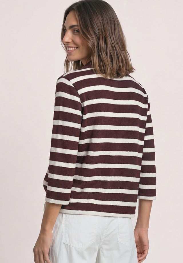 STREET ONE Poloshirt im Streifendesign