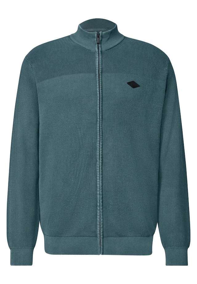 STREET ONE MEN Cardigan aus reiner Baumwolle