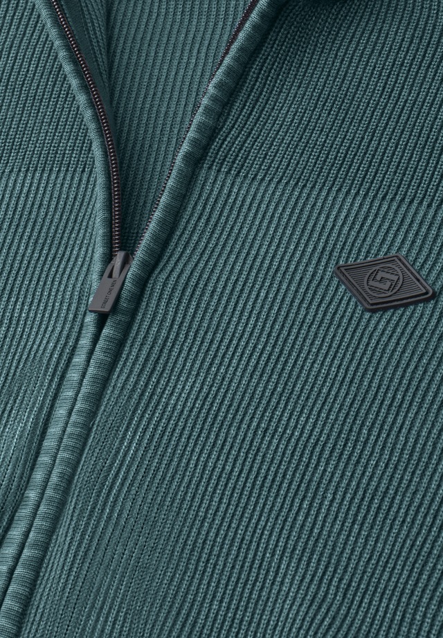 STREET ONE MEN Cardigan aus reiner Baumwolle
