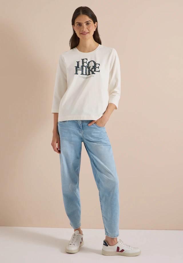 Cecil 3/4-Arm-Shirt mit 3/4 Ärmeln