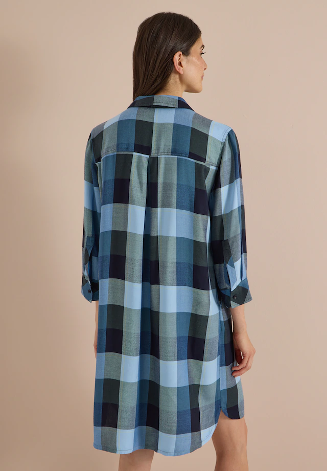 Cecil Blusenkleid Ohne Taschen Karomuster