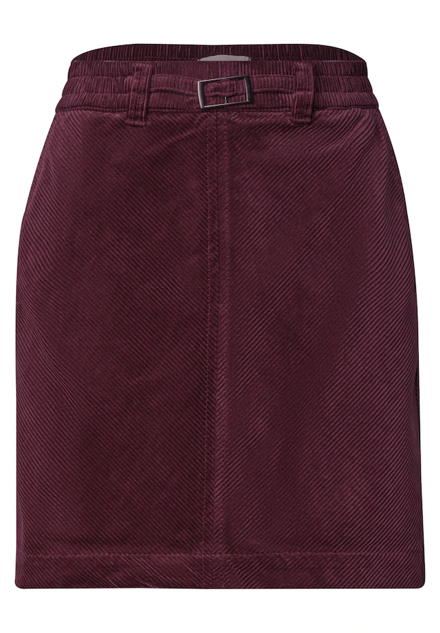 STREET ONE Minirock in Cord-Optik