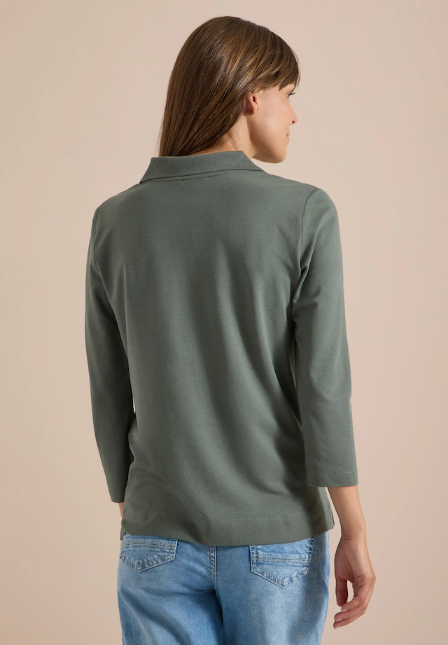 Cecil Poloshirt mit 3/4 Ärmeln