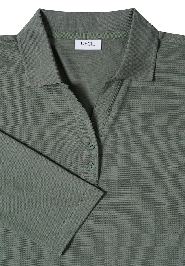 Cecil Poloshirt mit 3/4 Ärmeln